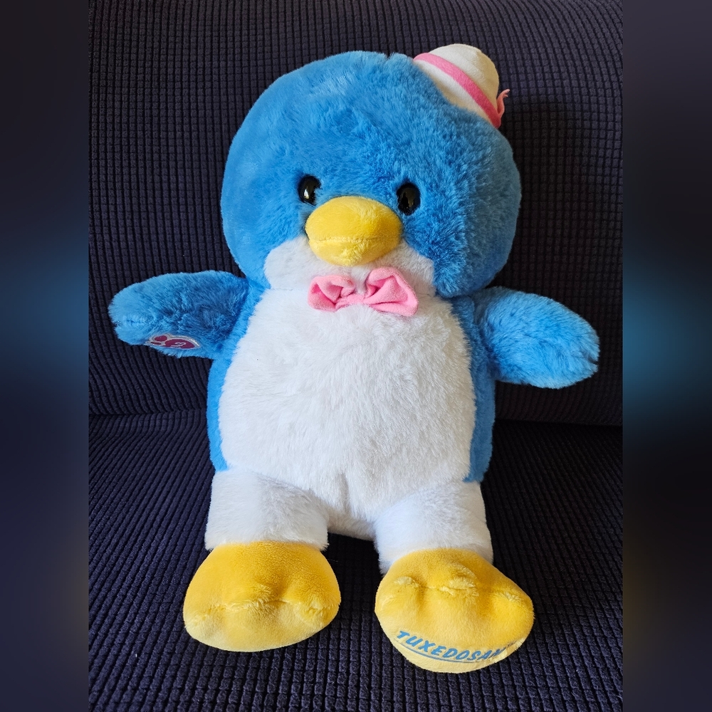 Build A Bear BAB Sanrio Tuxedosam Tuxedo Sam Blue Penguin